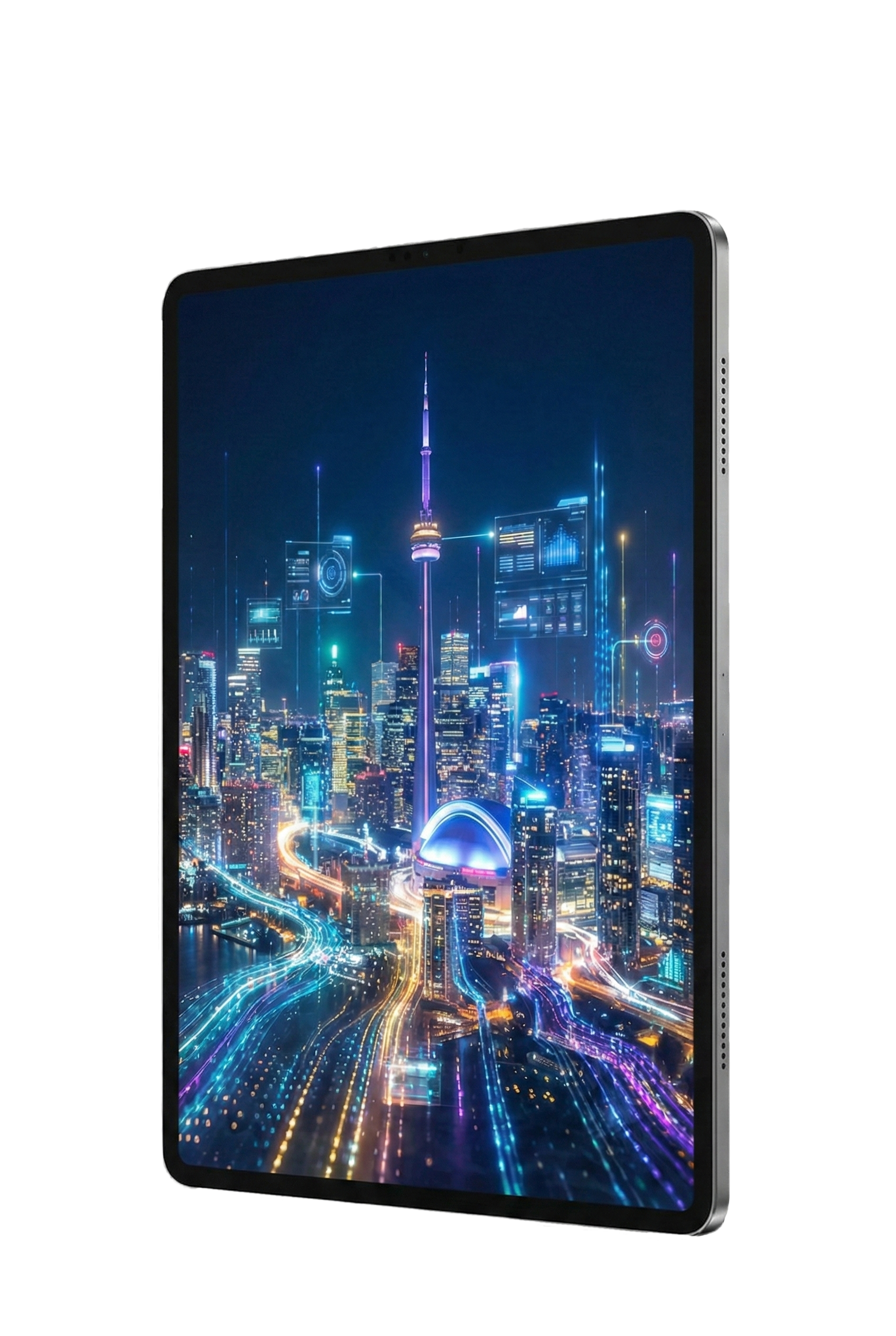 Futuristic Digital City Toronto